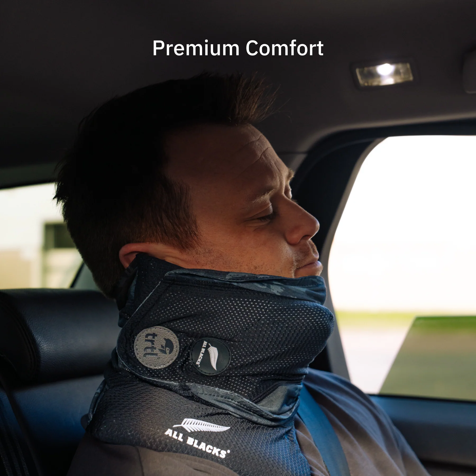 Trtl Travel Pillow Cool All Blacks Edition Officially Licensed - Image 6